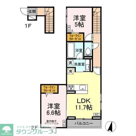 KOMFORTAの物件間取画像